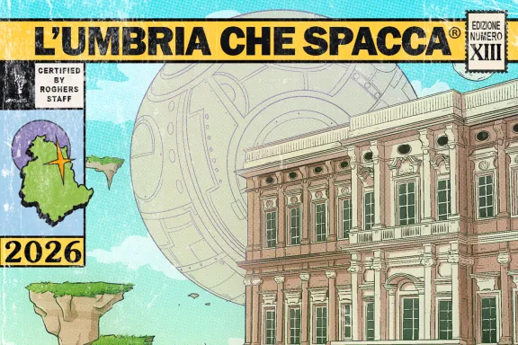 illustrazione grafica di Palazzo Gallenga