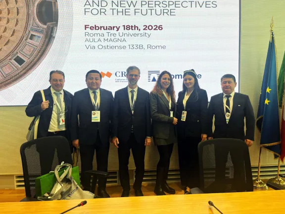 foto del Forum dei rettori italiani e uzbeki