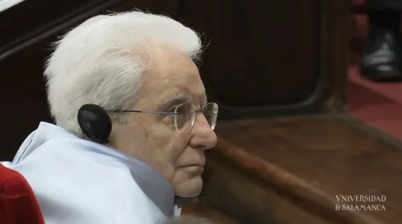 cerimonia di conferimento del Dottorato Honoris Causa al Presidente della Repubblica Italiana