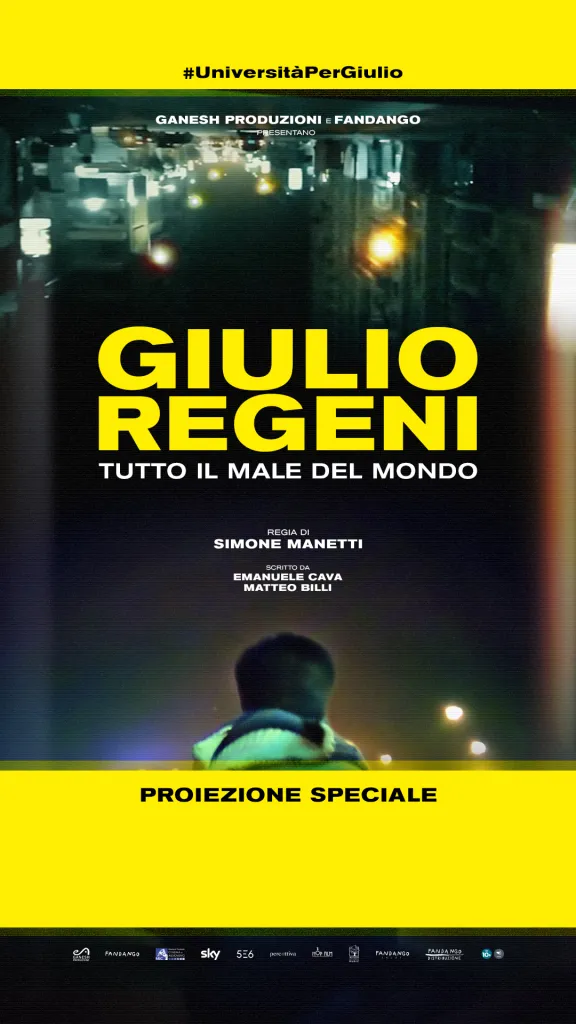 locandina del documentario su Regeni