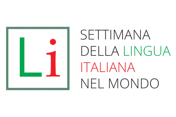 logo of the Week of the Italian Language in the World