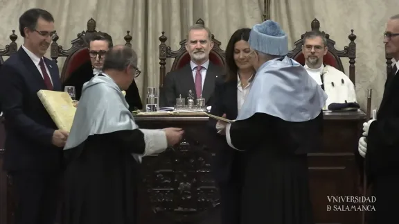 cerimonia di conferimento del Dottorato Honoris Causa al Presidente della Repubblica Italiana