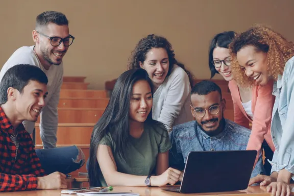 studenti di diverse nazionalità