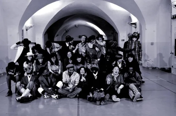 immagini del laboratorio teeatrale