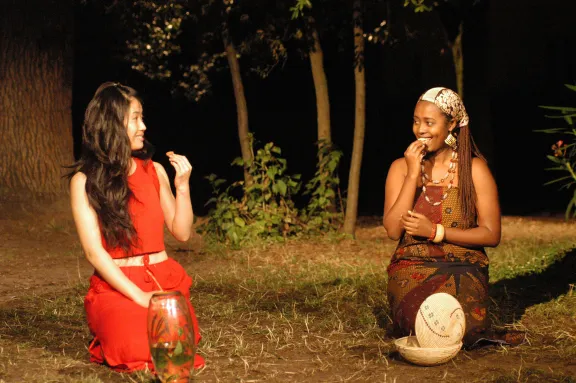 immagine dal laboratorio teatrale