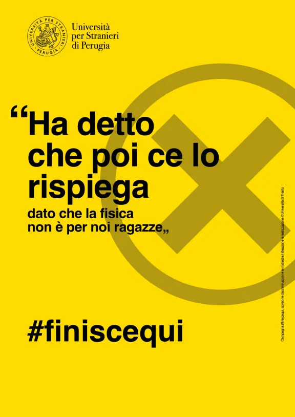 Ha detto che poi ce lo spiega, dato che la fisica non è per noi ragazze