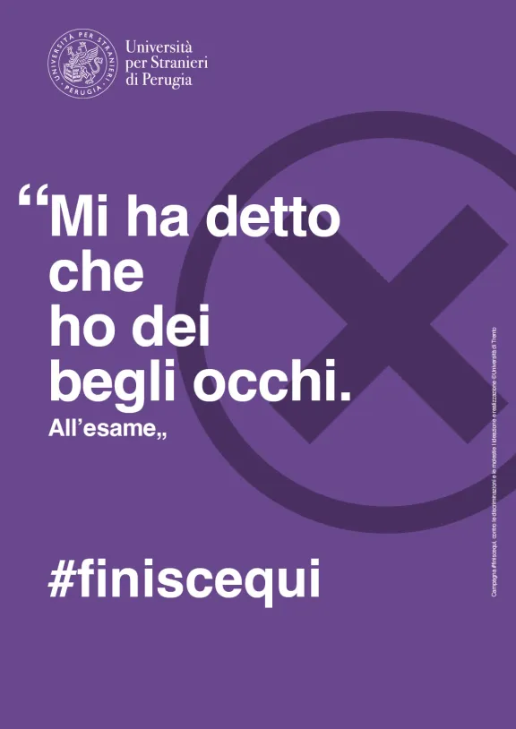 Mi ha detto che ho dei begli occhi. All'esame