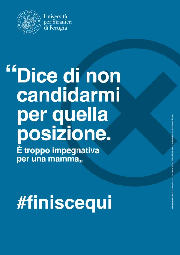 Dice di non candidarmi per quella posizione. È troppo impegnativa per una mamma