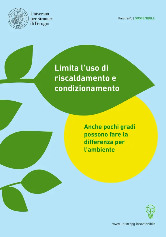 Limita l'uso di riscaldamento e condizionamento
