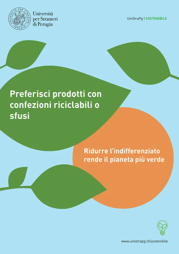 Preferisci prodotti con confezioni riciclabili o sfusi