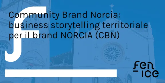 Corso di alta formazione "Community Brand Norcia" (CBN) 