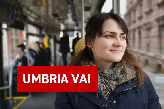 studentessa in autobus